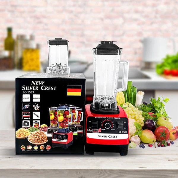 Silver Crest 2-in-1 Heavy Duty Blender – 4500W | 2L + 700ml Chopper