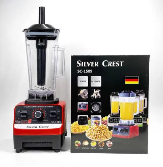 Silver Crest 2-in-1 Heavy Duty Blender – 4500W | 2L + 700ml Chopper
